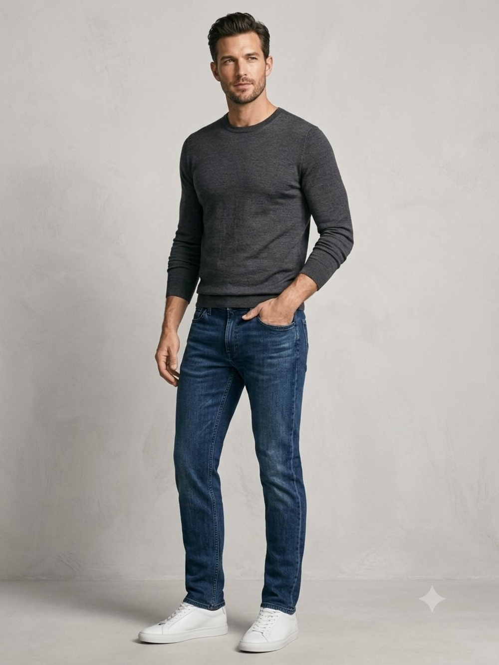 ​Rag & Bone Mens Fit 2 Authentic Stretch Slim Jeans Fairburn Blue